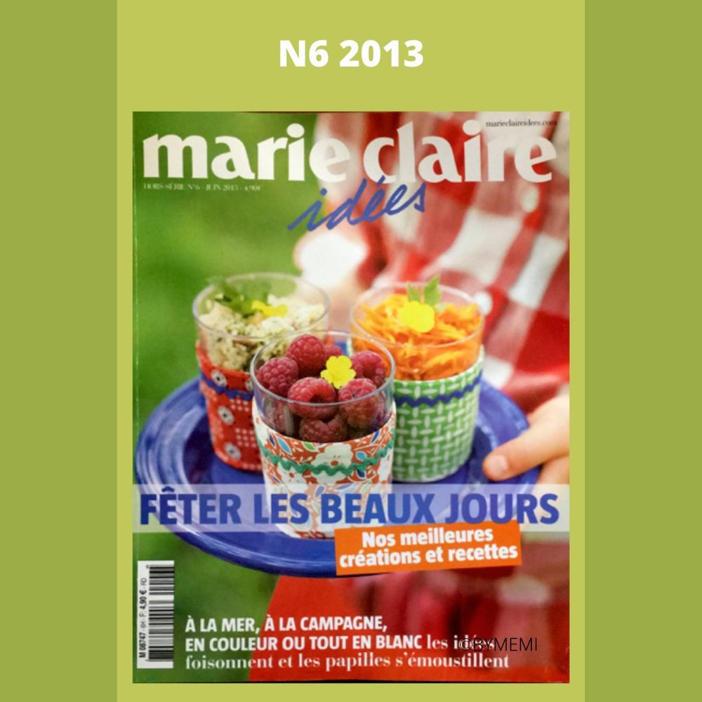 Marie Claire Ideas (Idees) - French DIY Magazine - 8 Issues - Picture 3 of 10